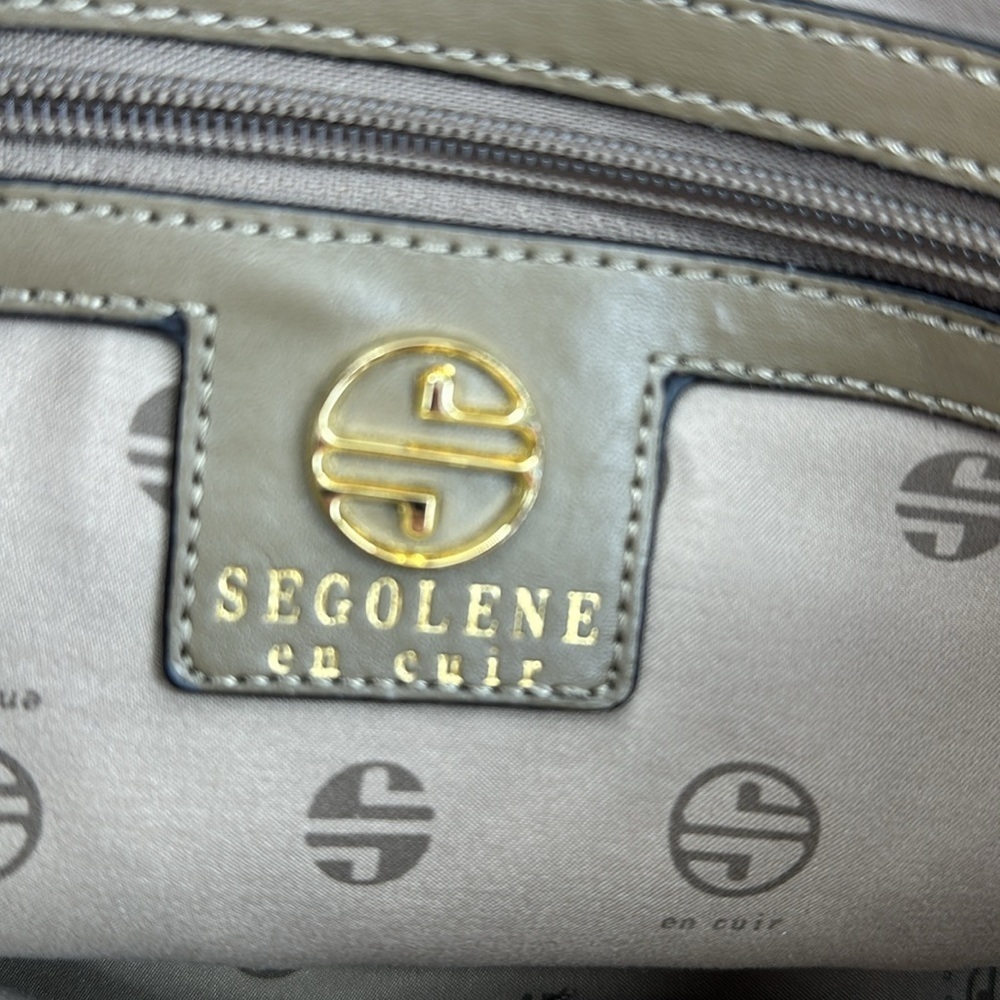 Segolene En Cuir Two Tone Shoulder/Crossbody Bag - Picture 12 of 14